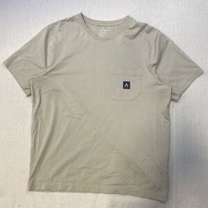 Arc'teryx Men’s Short Sleeve T-Shirt - Tan/Cream